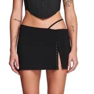 I.AM.GIA black mini skirt xxs